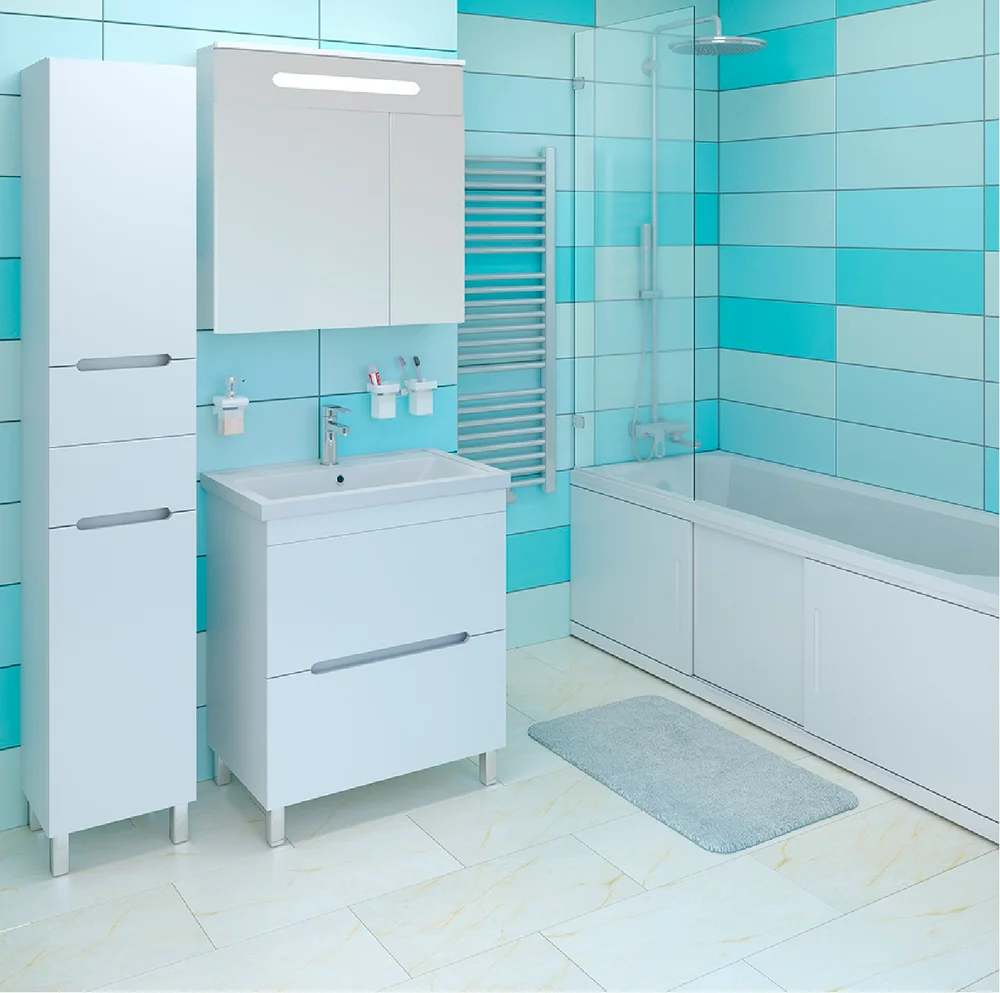 Зеркало-шкаф Emmy Сигма 80 с подсветкой от магазина ЛесКонПром.ру