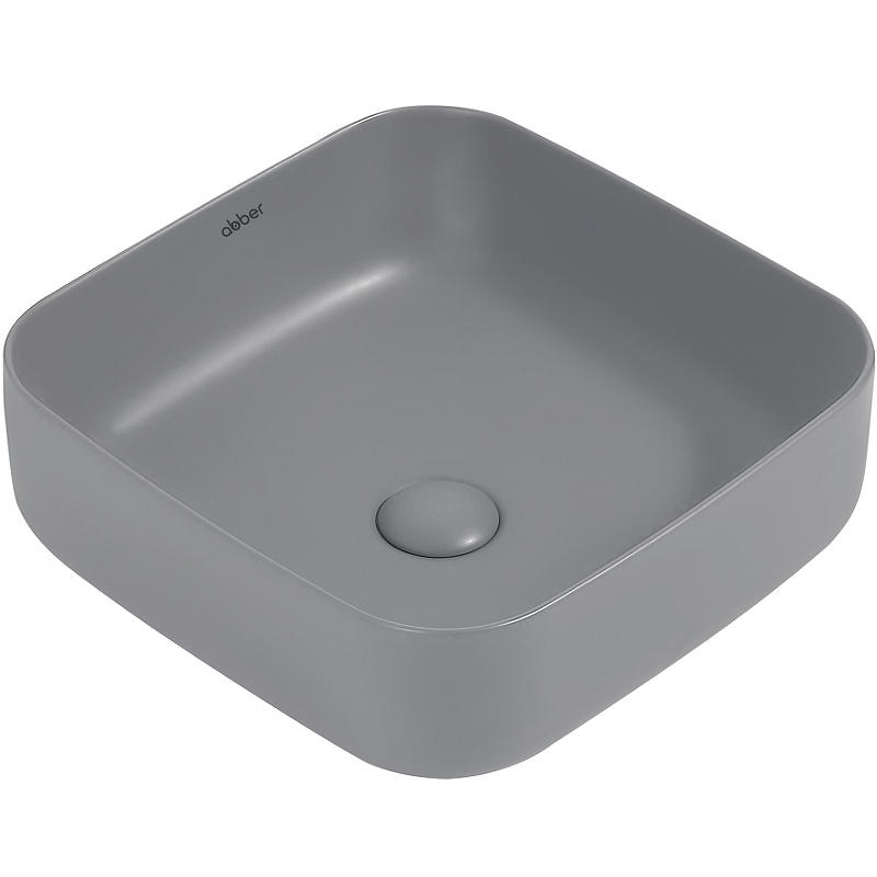 Раковина-чаша Abber Rechteck 39 AC2211MG Серая матовая от магазина ЛесКонПром.ру