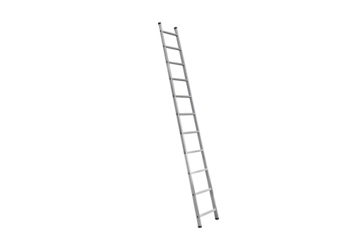 Алюминиевая односекционная  приставная лестница SCALA 1*11  арт.  SC 1011 от магазина ЛесКонПром.ру