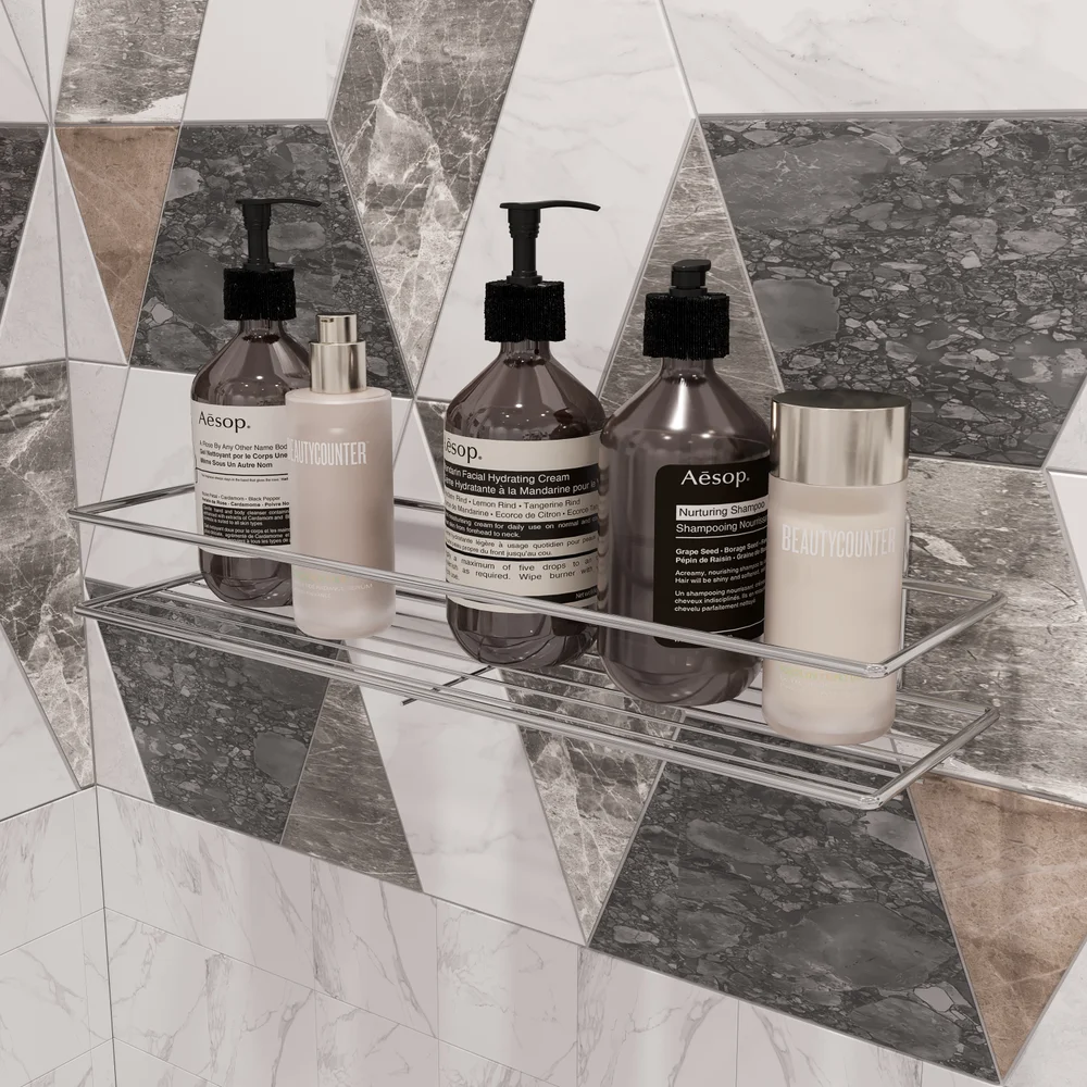 Полка DIWO Смоленск П16099 хром от магазина ЛесКонПром.ру