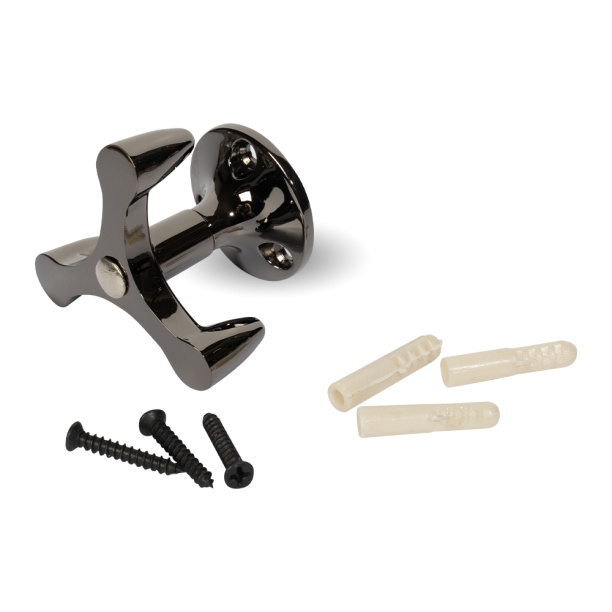 Крючок мебельный JET 589 черный никель от магазина ЛесКонПром.ру