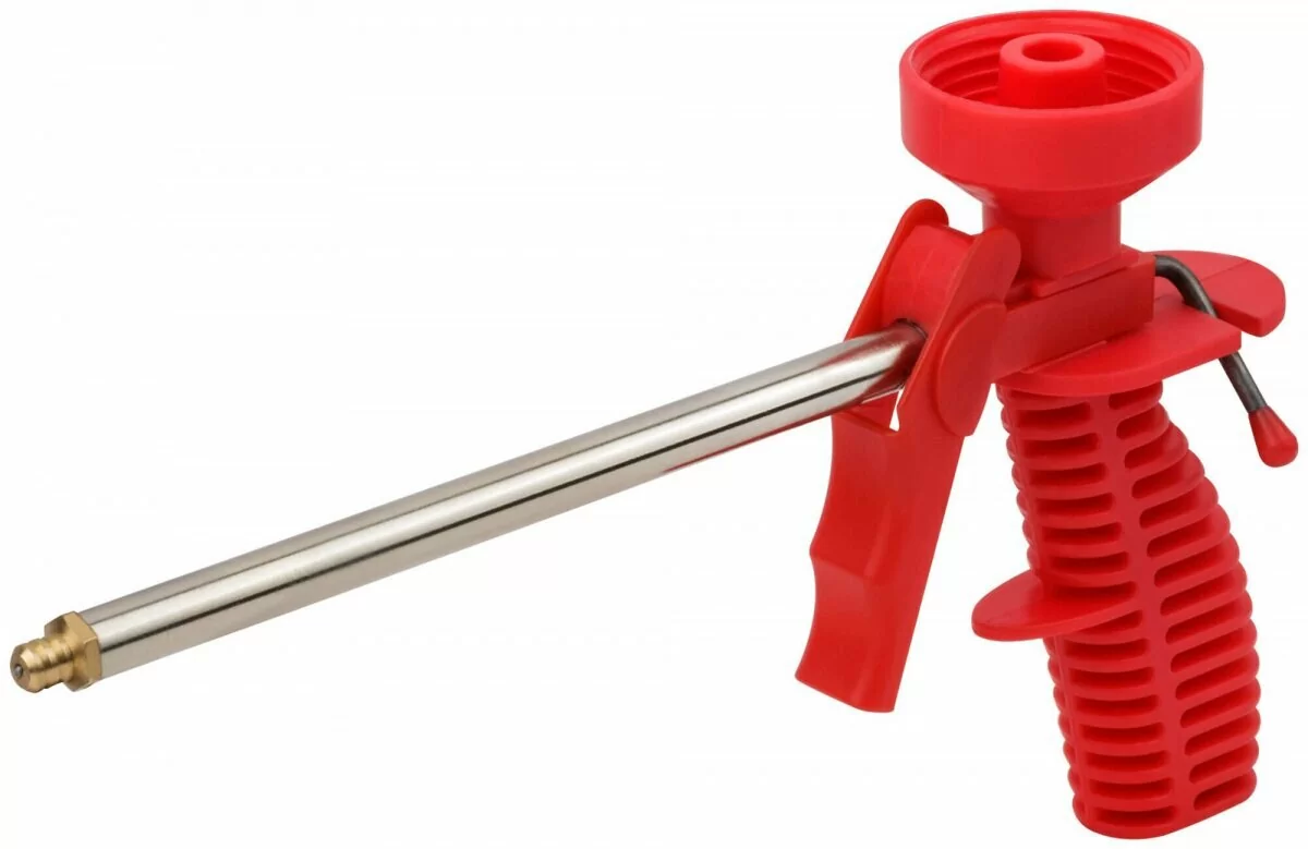 Пистолет для монтажной пены FIT пластиковый корпус от магазина ЛесКонПром.ру