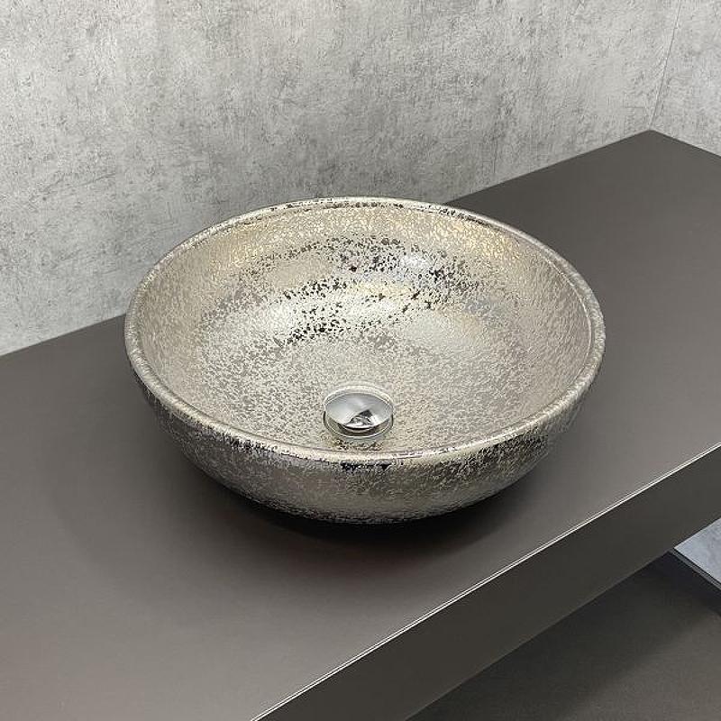 Раковина-чаша Comforty 41 J2056S 00004139771 Серебро от магазина ЛесКонПром.ру