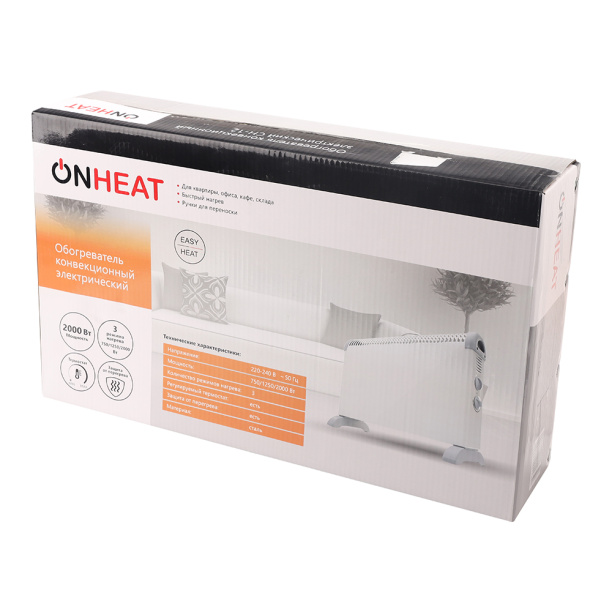 Конвектор ONHEAT EasyHeat 2 кВт от магазина ЛесКонПром.ру