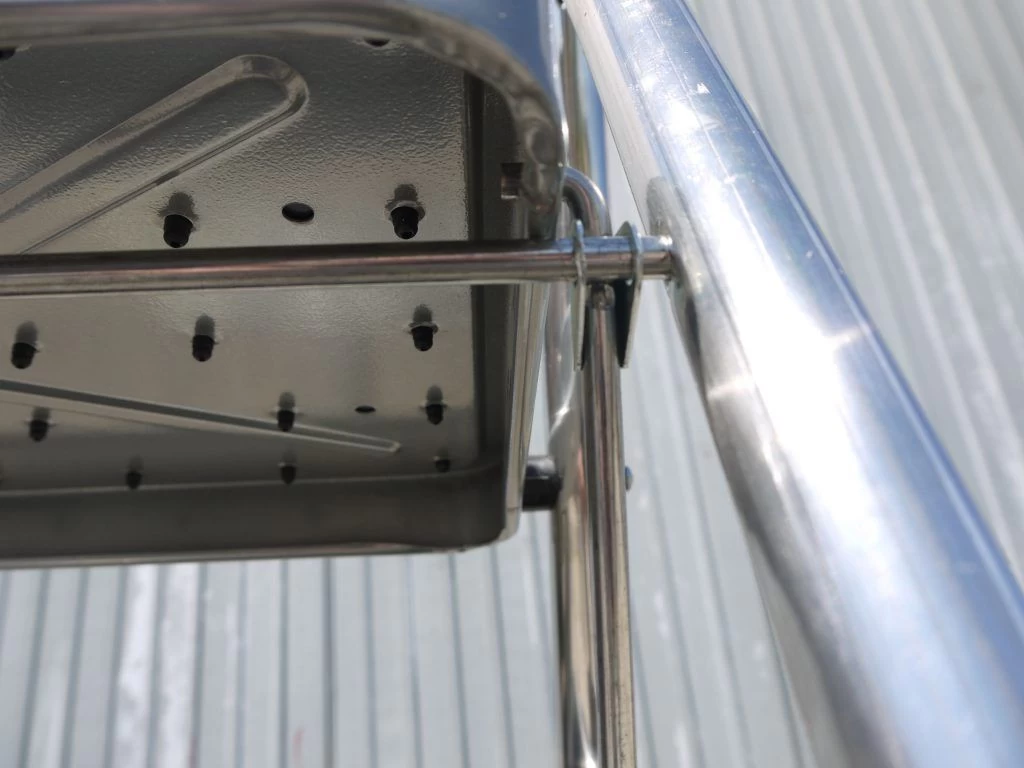 Стремянка стальная Krause Toppy XL 3 ступени (арт. 130877) от магазина ЛесКонПром.ру