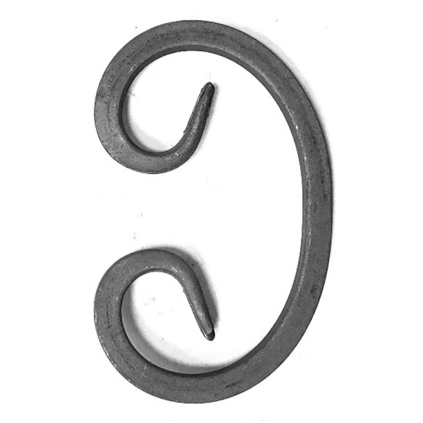 Завиток С из 10х10 мм 145х90 мм от магазина ЛесКонПром.ру