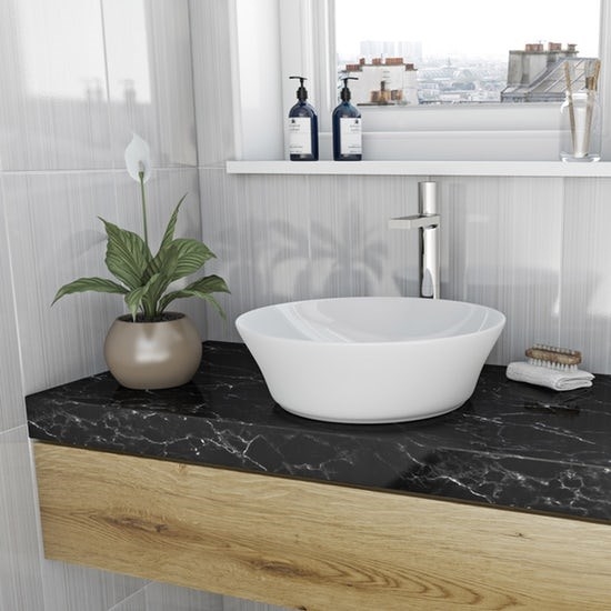 Раковина-чаша Mira 42 MR-4242 Белая от магазина ЛесКонПром.ру