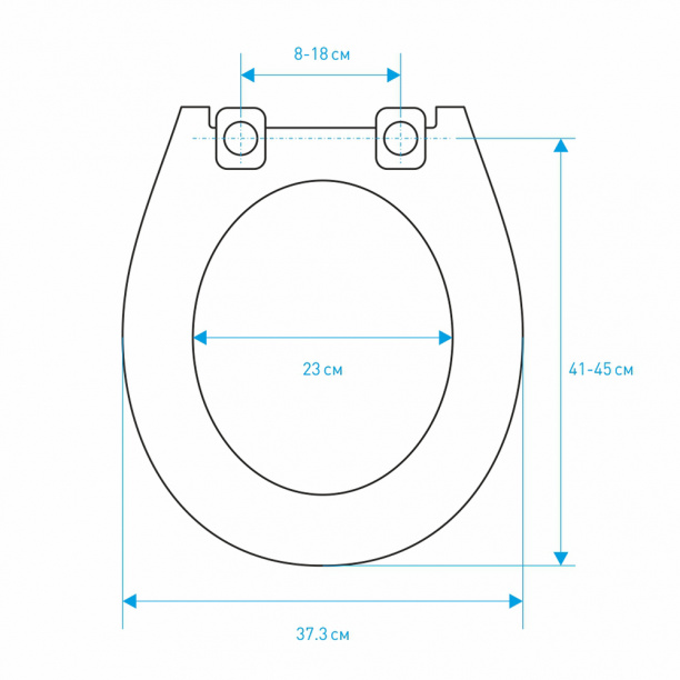 Сиденье для унитаза FLUMEN Грей быстросъемное с микролифтом от магазина ЛесКонПром.ру