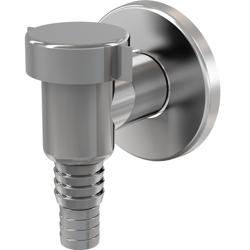 Сифон для стиральной машины Alcaplast APS1 Хром от магазина ЛесКонПром.ру