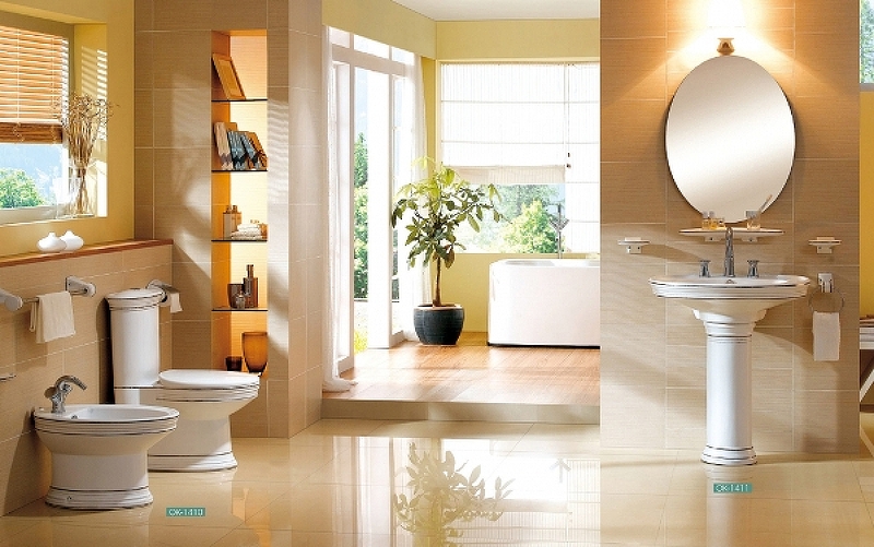 Раковина CeramaLux Lux Classic 75 1411 Белая от магазина ЛесКонПром.ру