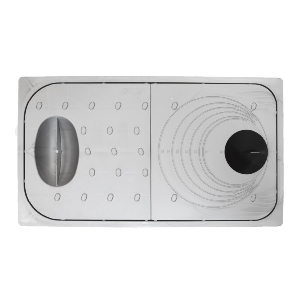 Ливнеприёмник под водосточную трубу Ecoteck металлик от магазина ЛесКонПром.ру