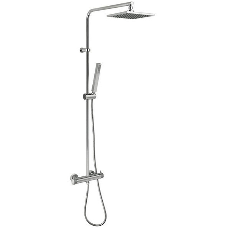 Душевая система Paini Fluxio 43CR689TH2L90P1 Хром от магазина ЛесКонПром.ру