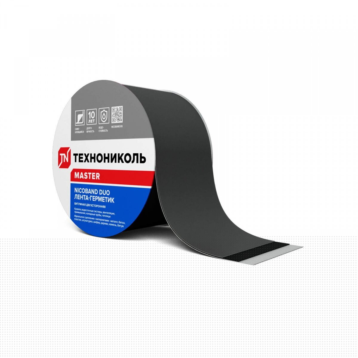 Лента самоклеящаяся Nicoband Duo, 3 м х 10 см, двухсторонний от магазина ЛесКонПром.ру