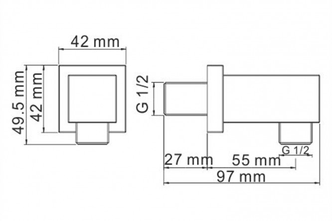 Подключение шланга WasserKRAFT 80382027 от магазина ЛесКонПром.ру