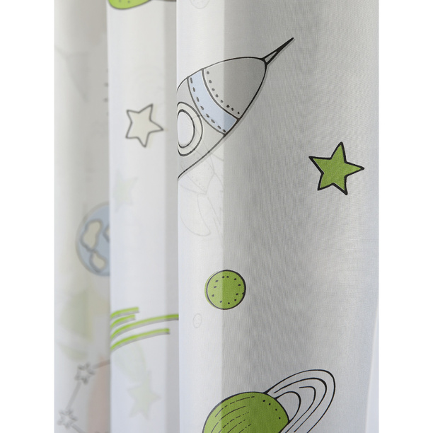 Штора-тюль Космо 300х270 см белая от магазина ЛесКонПром.ру