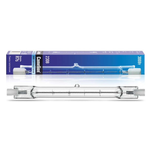 Галогенная лампа Camelion 300Вт 118 мм R7s от магазина ЛесКонПром.ру