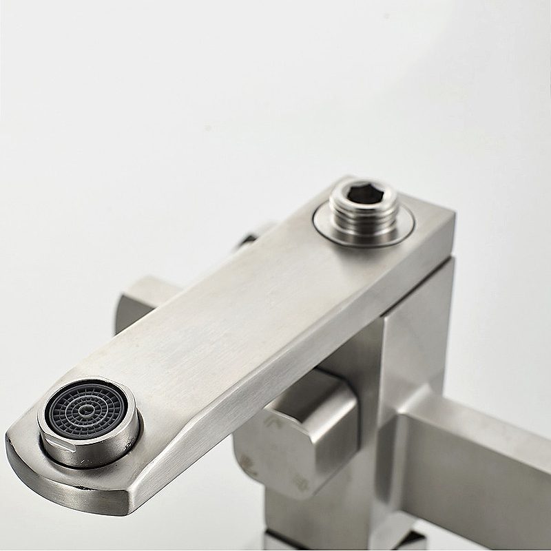 Душевая система Melana Cubo F610207 Сатин от магазина ЛесКонПром.ру