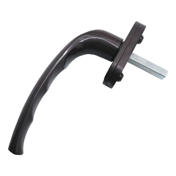 Ручка оконная Комфорт коричневая от магазина ЛесКонПром.ру