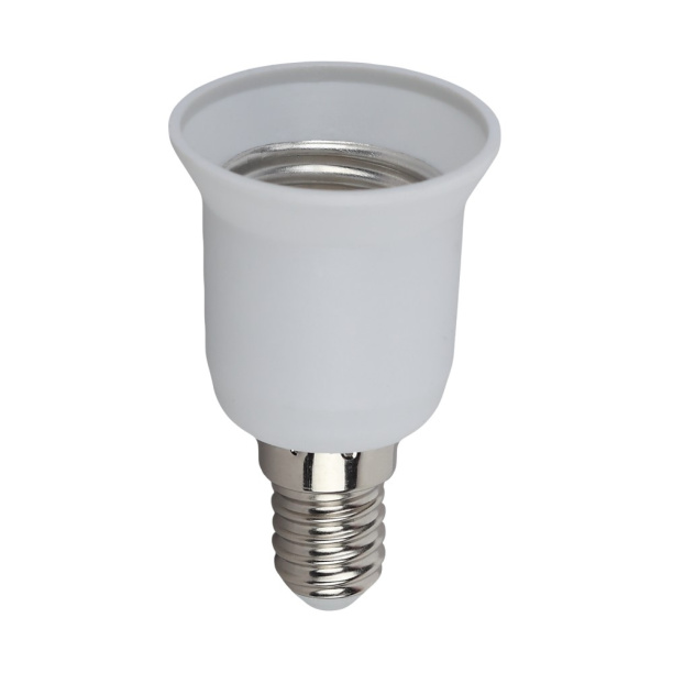 Переходник E14-E27 ЭРА белый от магазина ЛесКонПром.ру