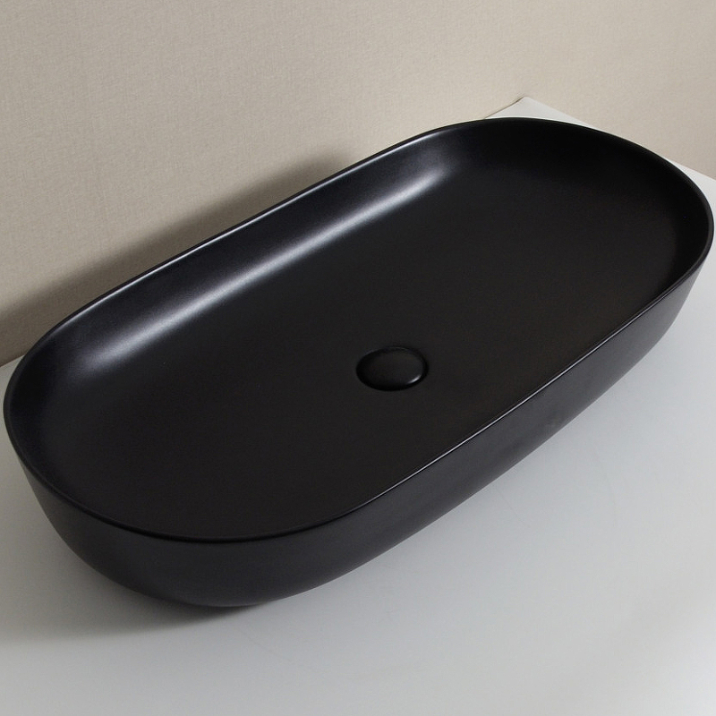 Раковина-чаша CeramaLux 80 78327MB Черная матовая от магазина ЛесКонПром.ру