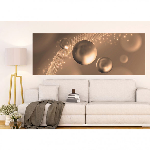 Фотообои флизелиновые Шоколадные шары 100х270 см от магазина ЛесКонПром.ру