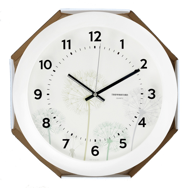 Часы настенные Тройка Одуванчики d29,5 см от магазина ЛесКонПром.ру
