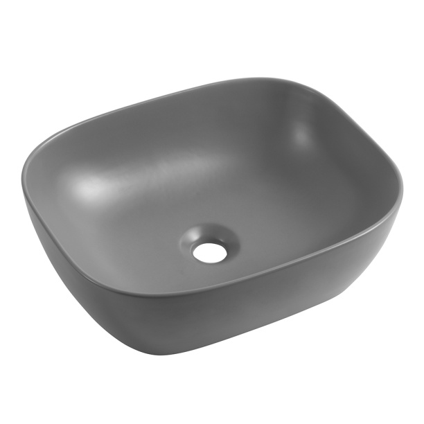 Раковина на столешницу FLUMEN DESIGN Malta 49 см серый от магазина ЛесКонПром.ру