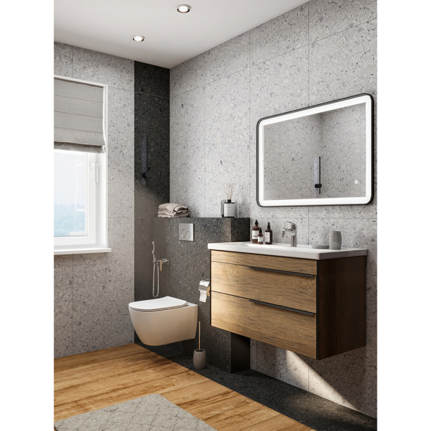 Гигиенический душ LeMark Plus Grace встраиваемый хром от магазина ЛесКонПром.ру