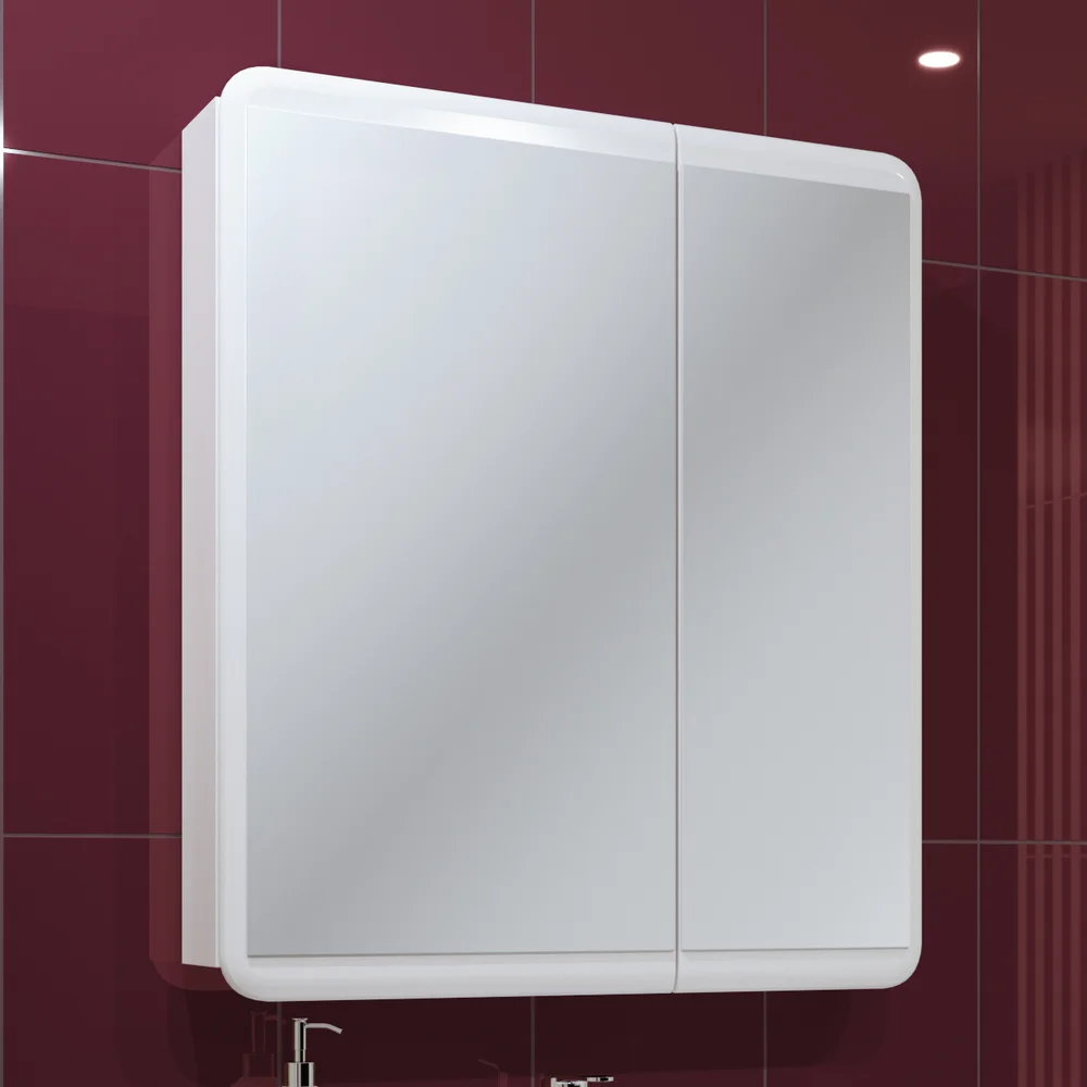 Зеркало-шкаф Runo Эрика 70 от магазина ЛесКонПром.ру