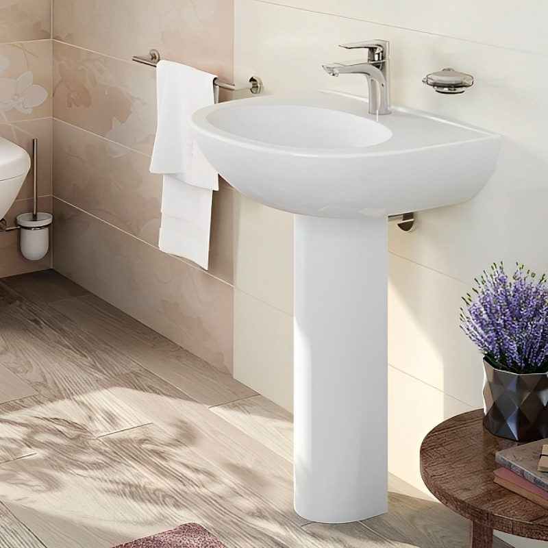 Раковина Vitra Zentrum 60 5786B003-0001 Белая от магазина ЛесКонПром.ру