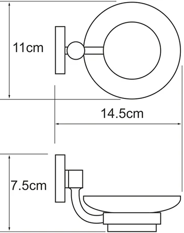Мыльница Wasserkraft Rhein K-6229 от магазина ЛесКонПром.ру
