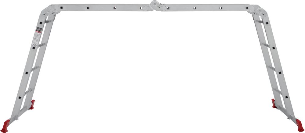 Алюминиевая четырехсекционная лестница-трансформер 340 мм NV2320 НОВАЯ ВЫСОТА 4Х4 арт.2320404 от магазина ЛесКонПром.ру