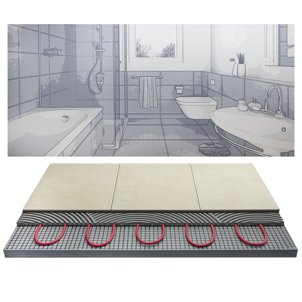 Мат нагревательный ONHEAT 5 м2 800 Вт от магазина ЛесКонПром.ру