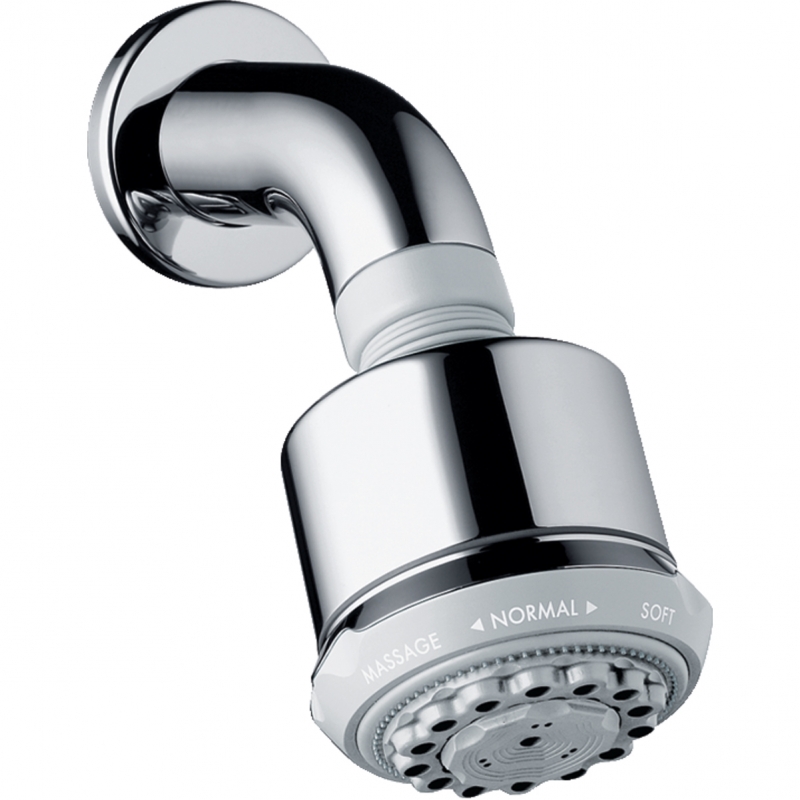 Верхний душ Hansgrohe Clubmaster 27475000 Хром от магазина ЛесКонПром.ру
