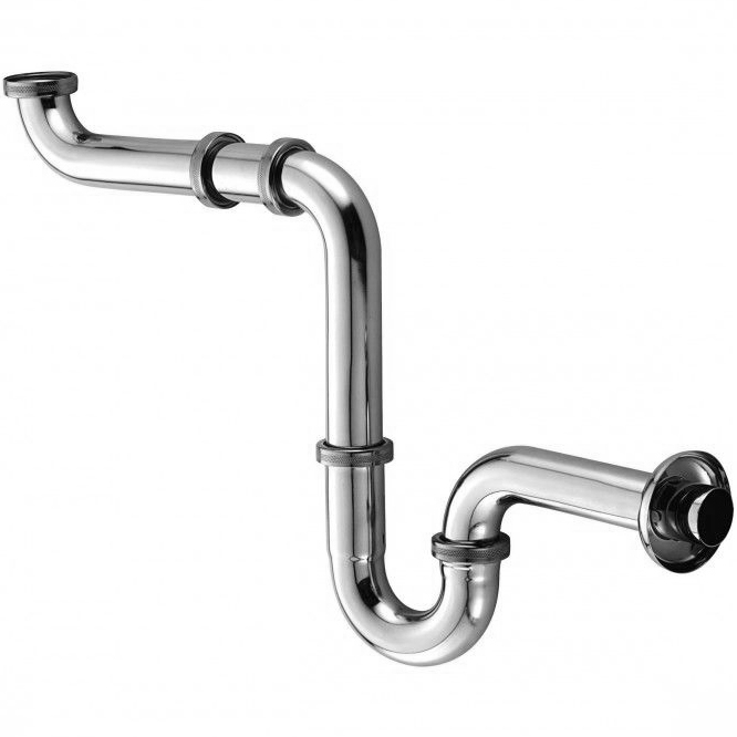 Сифон для раковины Kludi 1025505-00 Хром от магазина ЛесКонПром.ру