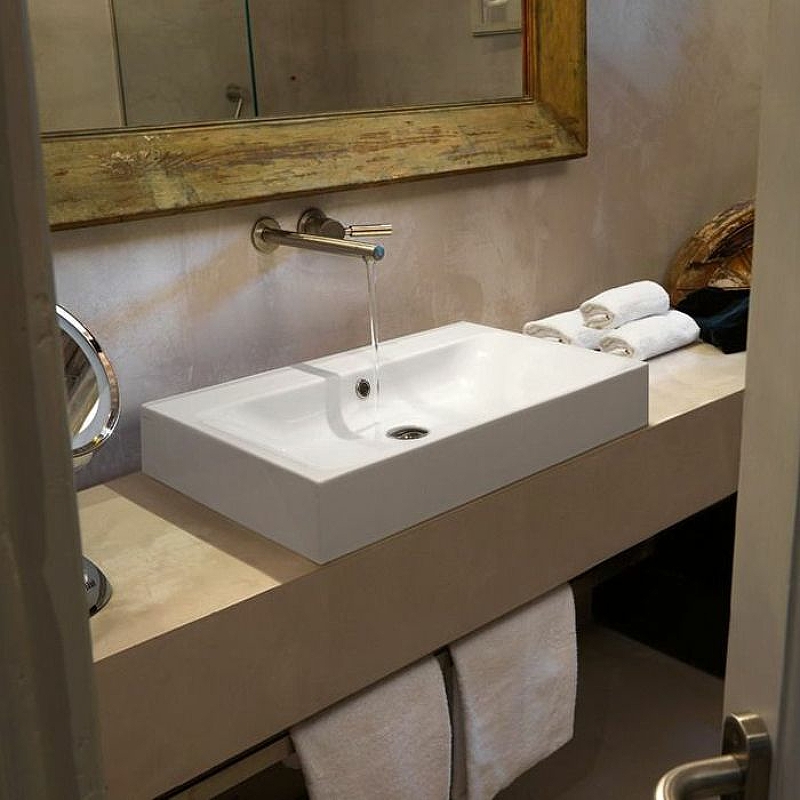 Раковина Kerasan Cento 60 353101*1 Белая от магазина ЛесКонПром.ру