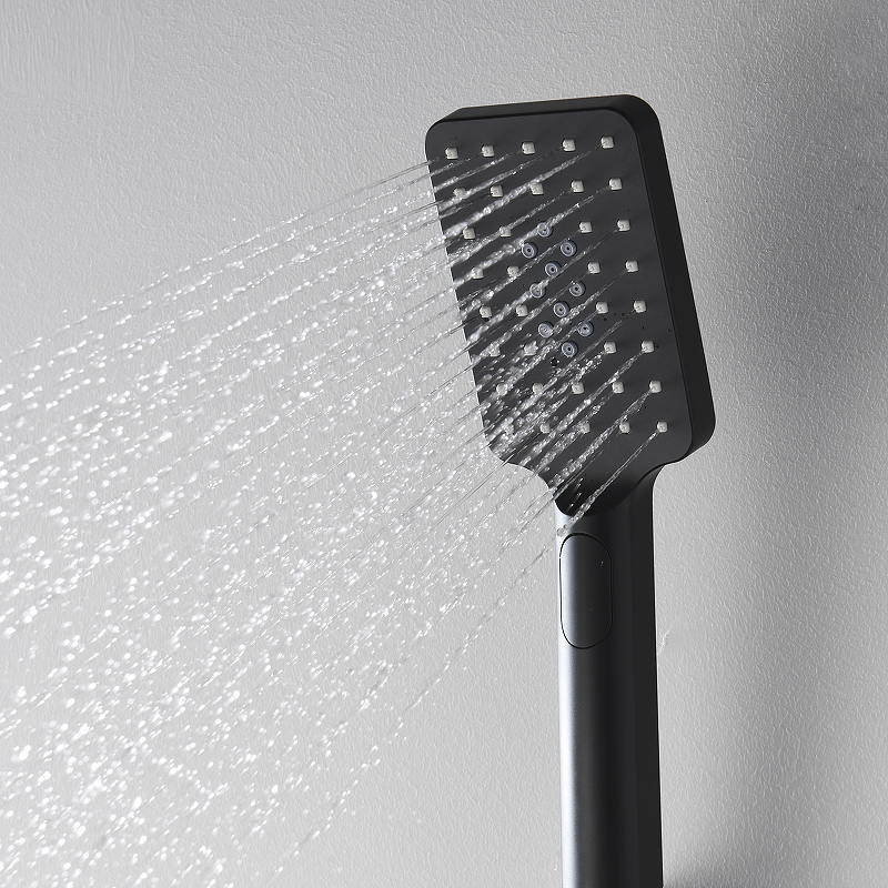 Душевая система WasserKRAFT A172071 Черная матовая от магазина ЛесКонПром.ру