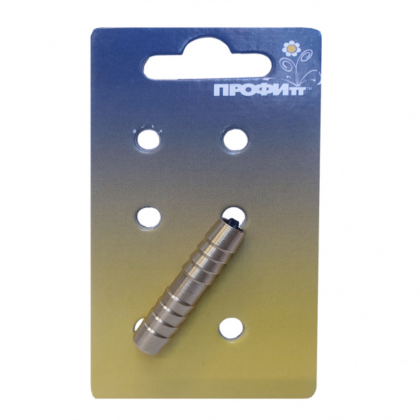 Соединитель для шлангов d8 мм латунь от магазина ЛесКонПром.ру