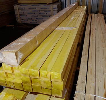 Клееный брус хвоя 140х140х6000 мм от магазина ЛесКонПром.ру