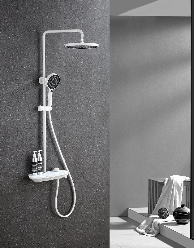 Душевая система Gappo G2495-88 Белая от магазина ЛесКонПром.ру