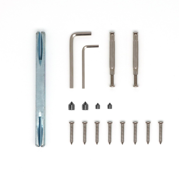 Ручки дверные NEODECO Earth EN никель от магазина ЛесКонПром.ру