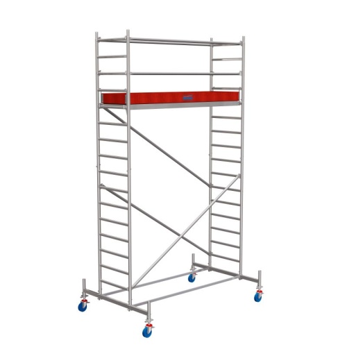 Алюминиевая Вышка-тура KRAUSE STABILO серия 10 2,5х0,75 м РВ 5,4 м (Арт.741325) от магазина ЛесКонПром.ру