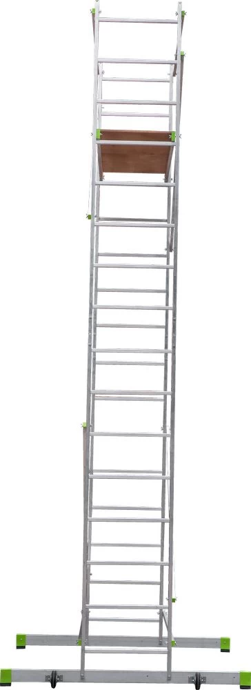 Алюминиевая Вышка-тура НОВАЯ ВЫСОТА с рабочей высотой до 5,1 м. Арт. 2450408 от магазина ЛесКонПром.ру