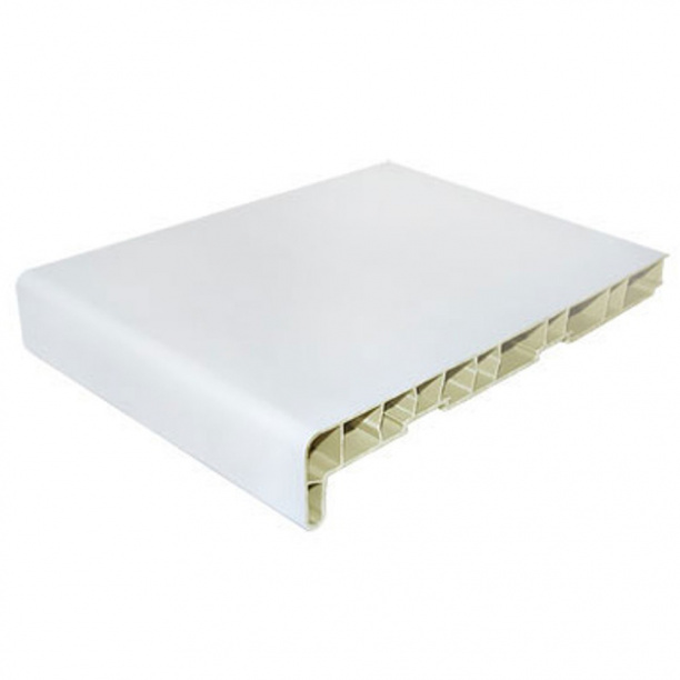 Подоконник ПВХ белый 400х3000 мм от магазина ЛесКонПром.ру