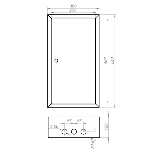 Щит распределительный навесной TDM Народный ЩРН-36 от магазина ЛесКонПром.ру