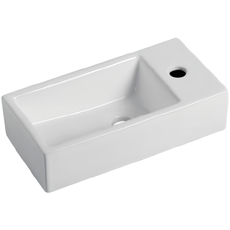 Раковина Gappo 40 L GT706L Белая от магазина ЛесКонПром.ру