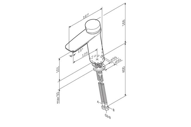 Смеситель AM.PM Inspire 80529541 от магазина ЛесКонПром.ру