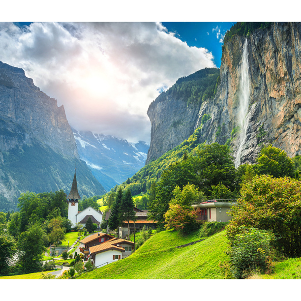 Фотообои флизелиновые Горы 316х270 см от магазина ЛесКонПром.ру