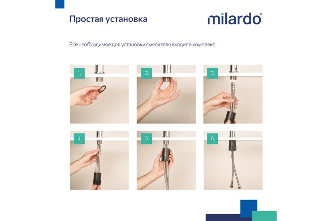 Смеситель для умывальника MILARDO Niagara 80534166 от магазина ЛесКонПром.ру