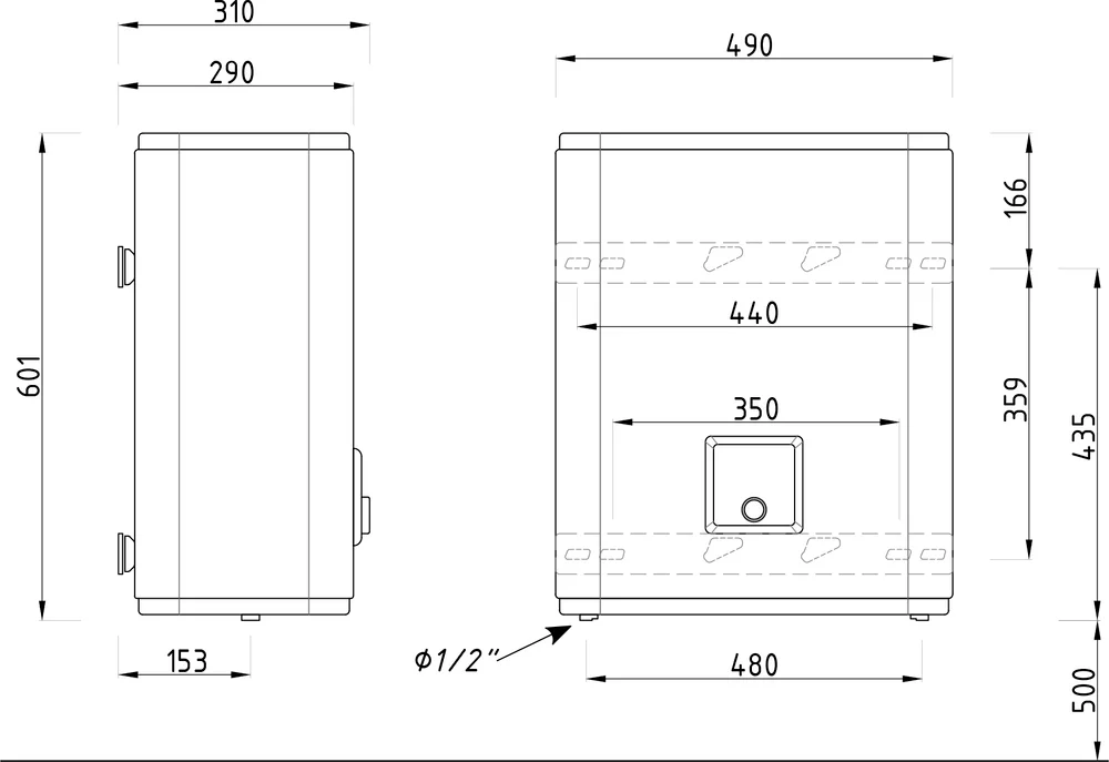 Накопительный водонагреватель Atlantic Steatite Essential 30 электрический от магазина ЛесКонПром.ру